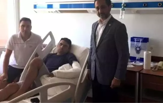 AK Parti'li Atay'dan Tedavisi Süren Gaziye Ziyaret
