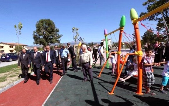 Suluova'da 1 Eylül Parkı'nın Açılışı Yapıldı
