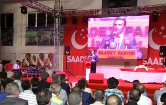 Sp İnegöl İlçe Kongresinde Konuşan Genel Başkan Prof.dr. Mustafa Kamalak Açıklaması