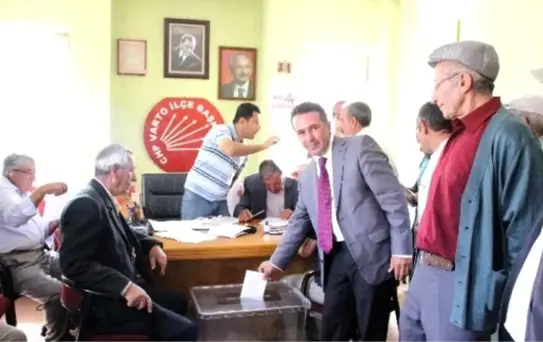 Varto CHP İlçe Başkanı Sağlam Güven Tazeledi