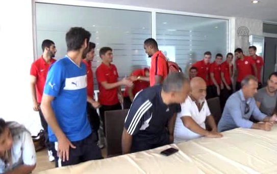Antalyaspor'da Bayramlaşma