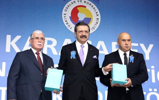 KTSO Bakan Çelik ve Hisarcıklıoğlu'nu Ağırladı