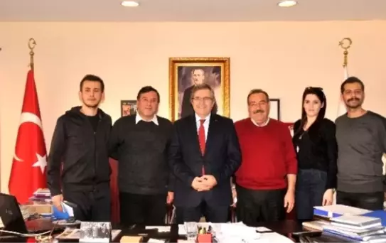 Türkiye Halkoyunları Federasyonu Temsilcilerinden Başkan Mirza'yı Ziyaret