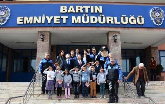 Öğrencilerden, İl Emniyet Müdürü Aydoğdu'ya Ziyaret