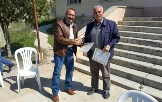 Mut'ta Çiftçiye Sertifika ve Zeytin Fidanı Dağıtıldı