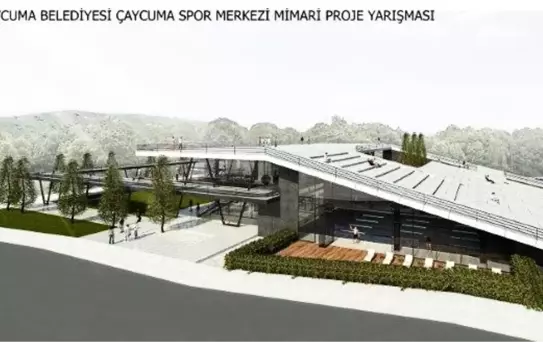 Çaycuma Spor Merkezi Mimari Proje Yarışmasının Birincisi Belli Oldu
