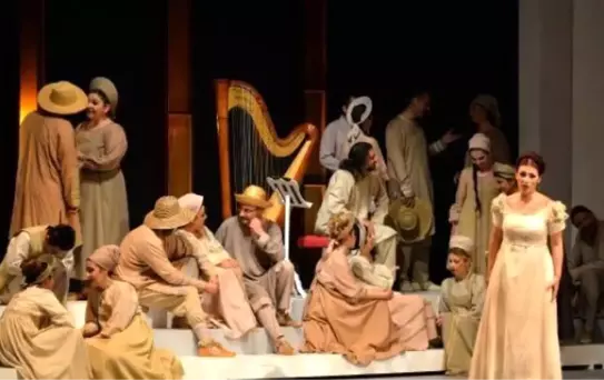 Mersin'de 'Yevgeni Onyegin' Operası Sahnelendi