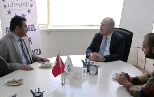 Şahinbey Kaymakamı Yılmaz'dan Tümsiad'a Ziyaret
