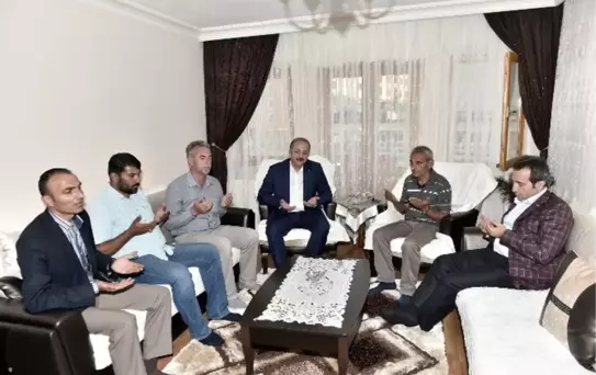 Kaymakam Mantı ve Başkan Akgül'den Şehit Ailelerine ve Gazilere Ziyaret