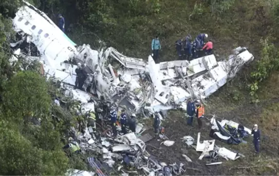 Kolombiya'daki Uçak Kazası, Kule Acil İnişe İzin Vermediği İçin Meydana Gelmiş