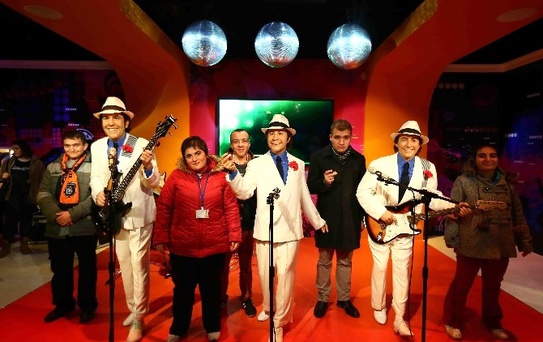 Engelliler, 'Madame Tussauds Müzesi'ni Ziyaret Etti