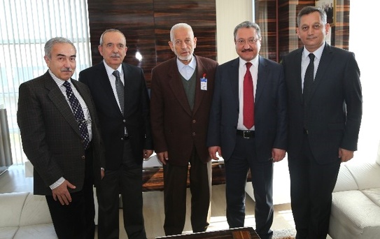 Erü Rektörü Prof. Dr. Muhammet Güven, Hayırsever Ziyaretlerine Devam Ediyor