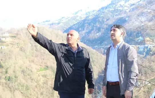 Arhavi Kaymakamı Şeref Aydın'dan Köylere Ziyaret