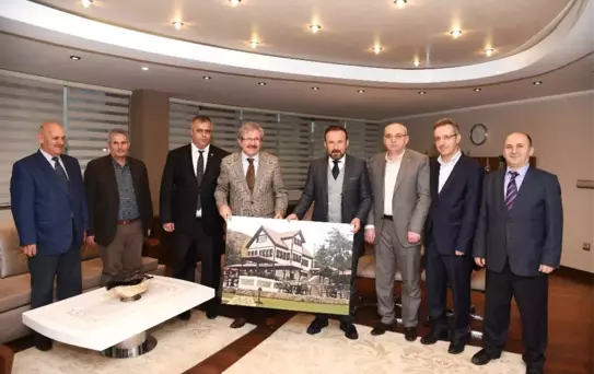 Başkan Doğan, Ziyaretçilerini Ağırladı