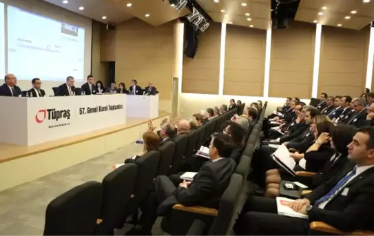 Tüpraş'ın 57'nci Genel Kurulunu Yapıldı