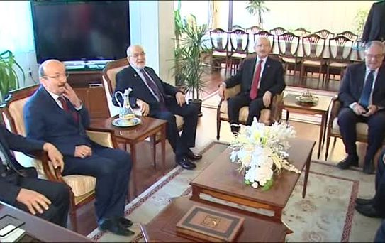 Ankara)chp Genel Başkanı Kemal Kılıçdaroğlu: 'Sadece Bir Nezaket Ziyaretidir.