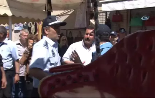 Zabıtadan Adalar Bölgesindeki Faytonculara Denetim