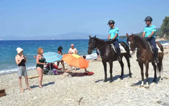 Milli Parkta Serinleyenlerin Can ve Mal Güvenliği Atlı Jandarma Timlerine Emanet