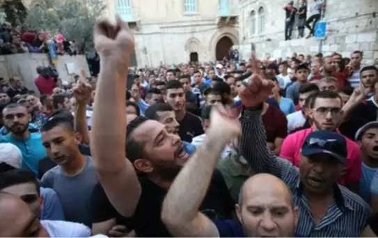 Filistinlilerin Mescid-i Aksa Direnişine Türklerden Destek