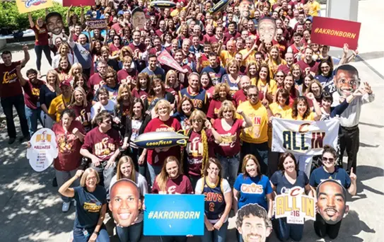 Goodyear ve Cleveland Cavaliers Güçlerini Birleştirdi!