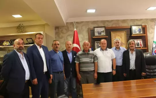 Eskipazar Dernekler Birliği'nden Tso Başkanı Özcan'ı Ziyaret Etti.