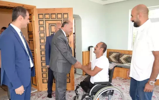 Vali Azizoğlu Şehit Ailelerini ve Gazileri Unutmuyor