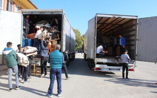Malatya'dan El'bab ve Cerablus'a Eğitim Yardımı