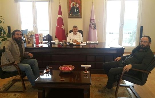 Yeni Esnaf Spor Kulübü'ndan Başkan Çetindoğan'a Ziyaret