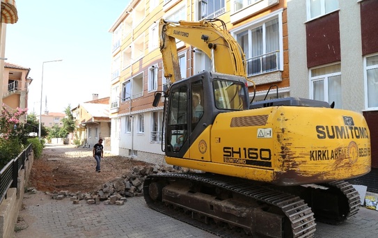Kırklareli'nde 238 Cadde ve Sokak Yenilenecek
