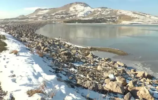 Donan Sıhke Gölü'ne Hayvanlar İçin Yem Bırakıldı