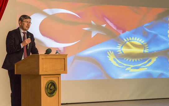 Giresun'da, Kazakistan'ın Bağımsızlığının 26. Yıldönümü Kutlandı
