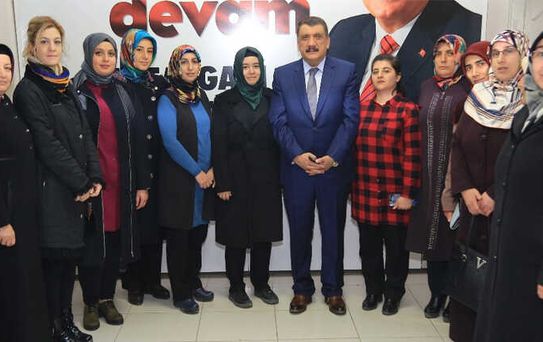 Belediye Başkanı Selahattin Gürkan'dan, Ebru İnanç'a Ziyaret