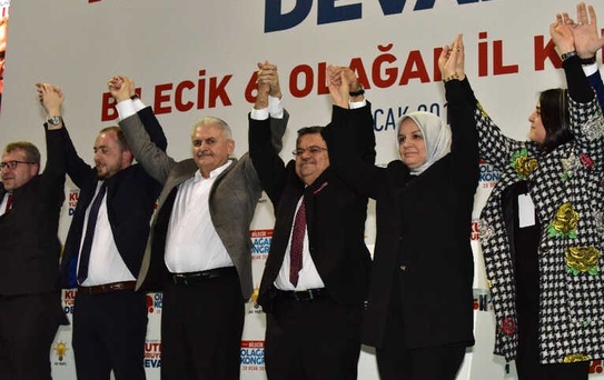AK Parti Bilecik İl Başkanlığı Seçimleri Başbakan Binali Yıldırım'ın Katılımıyla Gerçekleştirildi