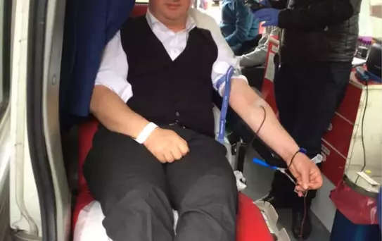 Güce'de Kan Bağışı Kampanyası Düzenlendi