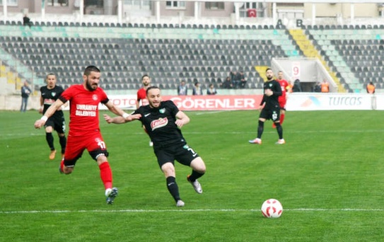 Spor Toto 1. Lig: Denizlispor: 2 - Ümraniyespor: 0