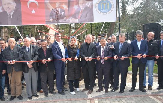 Şeyh Edebali Mevkii Sosyal Donatı Alanı Hizmete Girdi