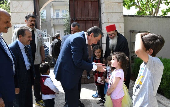 Adıyaman'da Paskalya Bayramı Kutlandı
