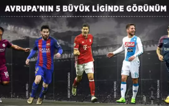Avrupa'nın 5 Büyük Liginde Sona Yaklaşılıyor
