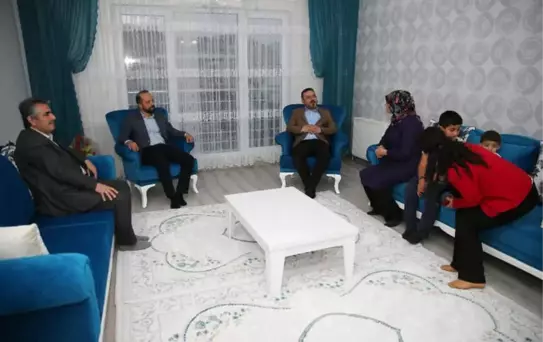 Başkan Ercan Şehit Annelerinin Kapısını Çaldı