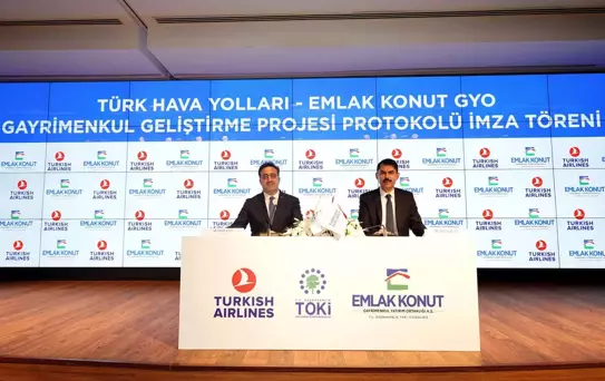 Türk Hava Yolları ve Emlak Konut GYO'dan Dev Proje