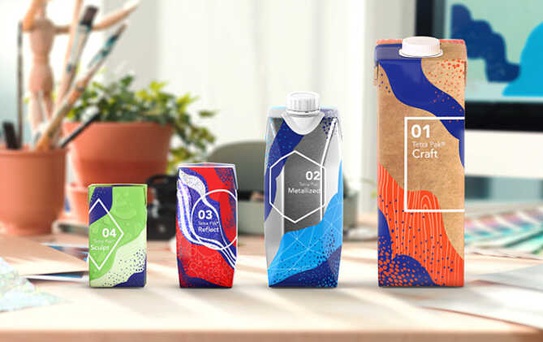 Tetra Pak'ın Yeni Efektli Ambalaj Malzemesi İle Ürünler Rafta Fark Yaratacak