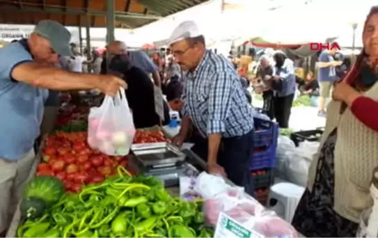Balıkesir Burhaniye'de 'Organik' Pazar Açıldı Hd