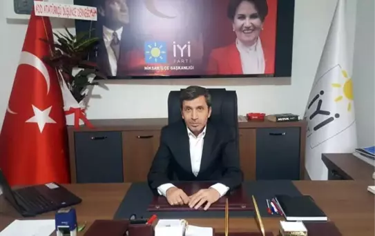 İyi Parti Niksar İlçe Başkanı Murat Basut İstifa Etti