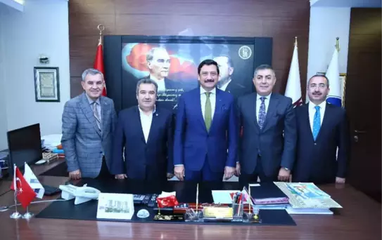 Federasyon Başkanlarından Ak'a Ziyaret