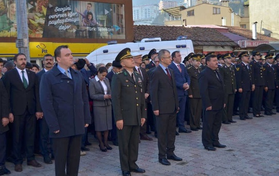 Artvin'de 10 Kasım Atatürk'ü Anma Etkinlikleri