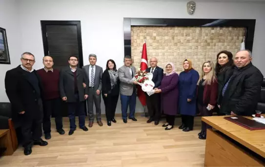 Kent Konseyi'nden Başkan Çoban'a Teşekkür Ziyareti
