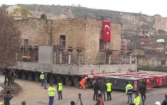 Eyyubi Camisi'nin En Ağır Bölümü Yeni Kültürel Park Alanı'na Taşındı