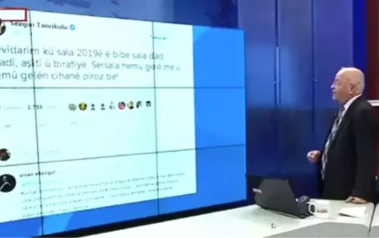 Ulusal Kanal'ın Sunucusu, CHP'li Sezgin Tanrıkulu'nun Yeni Yıl İçin Paylaştığı Kürtçe Mesajı Aşağıladı