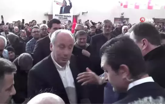 Muharrem İnce, Ereğli'de CHP Belediye Başkan Adayı ile Birlikte Seçim Çalışmasına Katıldı
