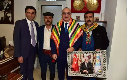 Başkan Ergün Sarıgöl'de